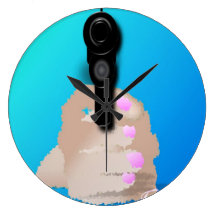 Femme Fatale - Gun Clock