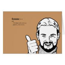 FEMME lesbian Cards