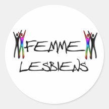 Femme Lesbiens Adhésif
