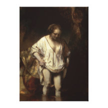 Femme se baignant dans un courant, 1654 impressions sur toile