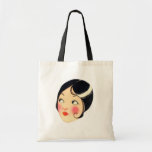 Femme vintage d'aileron des années 1930 sacs