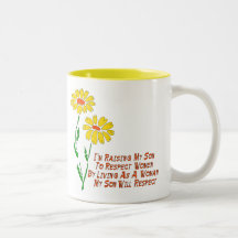 Femmes de respect tasse à café