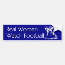 Femmes SUPÉRIEURES du football Autocollant Pour Voiture