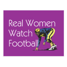 Femmes SUPÉRIEURES du football Carte Postale