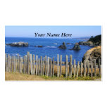 Fence by the Sea Business Card
