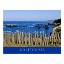 Fence by the Sea Postcards