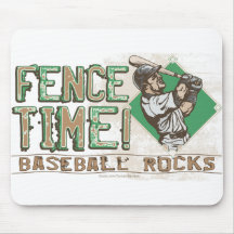Fence Time! Mousepad