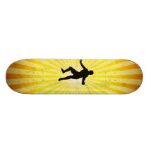 Fencer; Fencing; yellow Skate Board Decks