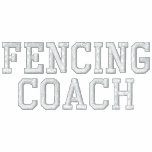 FENCING COACH EMBROIDERED TRACK JACKETS