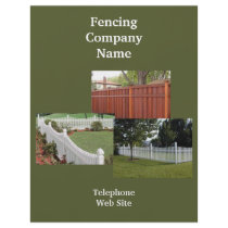 Fencing Company Business Flyer