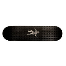 Fencing; Cool Black Skateboard Decks