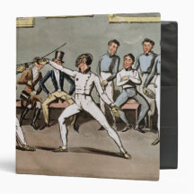 Fencing: Jerry's admiration of Tom in an `Assault' Vinyl Binder