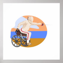 Fencing Poster