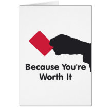 Fencing referee´s attitude product's greeting cards