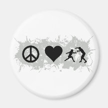Fencing Refrigerator Magnet