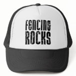 Fencing Rocks Mesh Hat