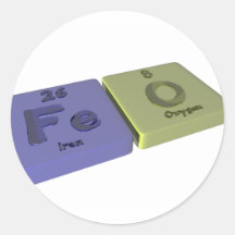 FeO-Fe-O-Iron-Oxygen-Rust.png Sticker