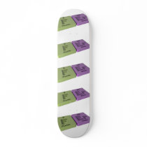 Fer as F Fluorine and Er Erbium Skate Board Deck