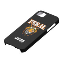 Feral Gear Designs - Feral Tiger Head Orange iPhone 5 Covers