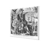 Ferdinand Magellan  on board his caravel, 1522 Gallery Wrapped Canvas