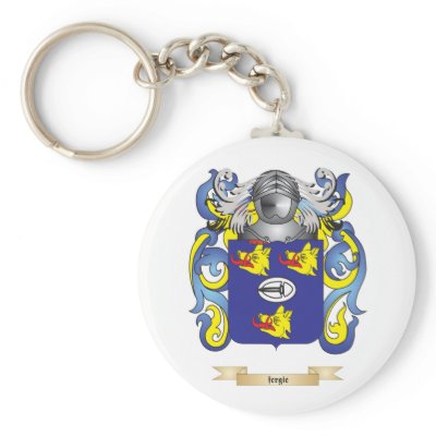 Fergie Coat of Arms Keychain by familycrest