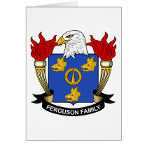 Ferguson Family Crest Card