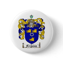 FERGUSON FAMILY CREST -  FERGUSON COAT OF ARMS BUTTON