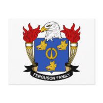 Ferguson Family Crest Post Card
