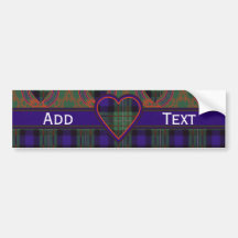 Ferguson Scottish Tartan Bumper Stickers