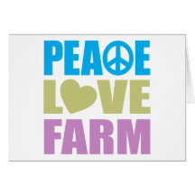 Ferme d'amour de paix carte