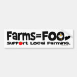 Fermes = nourriture adhésifs pour voiture