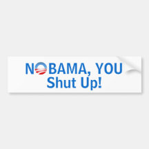 Fermez NoBAMA Autocollant Pour Voiture