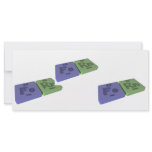 Fern as Iron Fe and Radon Rn Rack Card