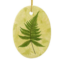 Fern Christmas Tree Ornament