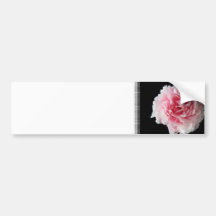 Fern Peony Bumper Sticker