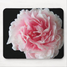 Fern Peony Mouse Pad