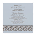 Fern · Wedding Program Card invitations