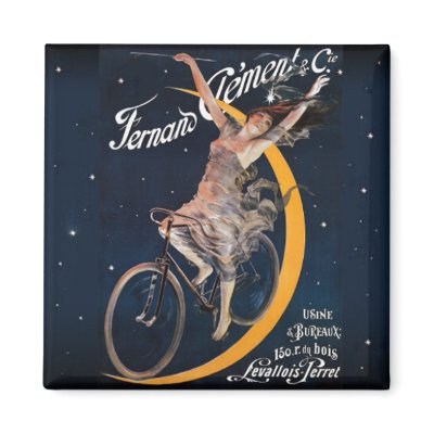 Fernand Clement Bicycles Magnet by VintageVintage