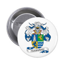 Fernandez Family Crest Pin