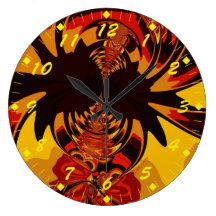 Ferocious – Abstract Amber & Orange Creature