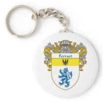 Ferrari Coat of Arms (Mantled) Keychains