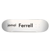 Ferrell, jamal custom skate board