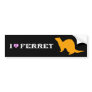 Ferret (5) bumper stickers