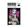 "Ferret with Butterfly Wings" Stamp
