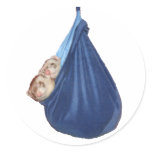 Ferrets In A Sleeping Bag Stickers