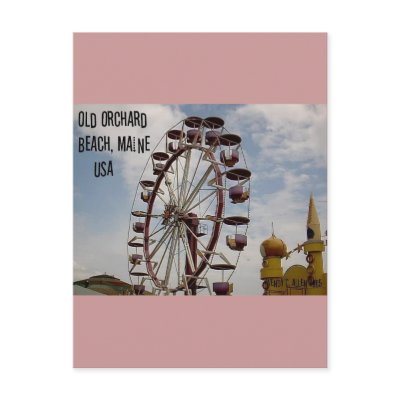 Ferris Wheel at Palace Playland Old Orchard Beach by twighlightmanor