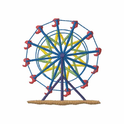 Ferris Wheel by ZazzleEmbroidery