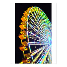 Ferris Wheel Post Card