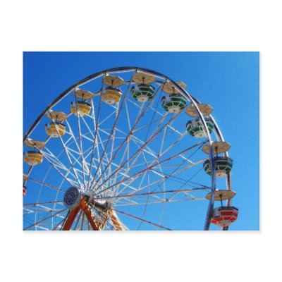 ferris wheel postcards by breelash