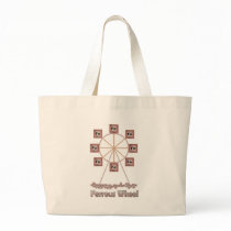 Ferrous Wheel Iron Chemistry Item Tote Bags